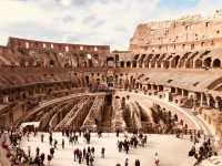 The Rise and Fall of Ancient Rome: The Colosseum at Sunset