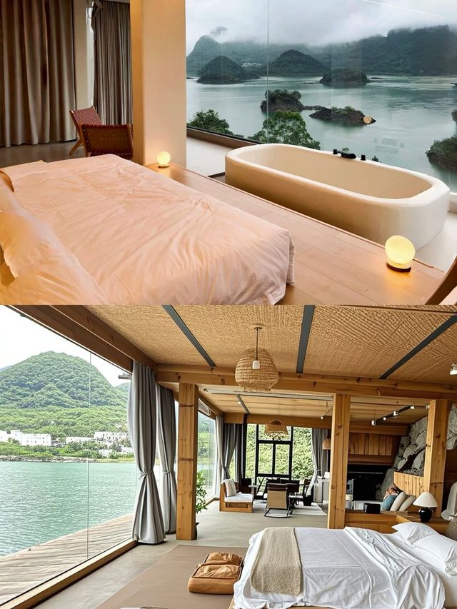 廣東！！清遠！坐擁湖景的民宿超值！