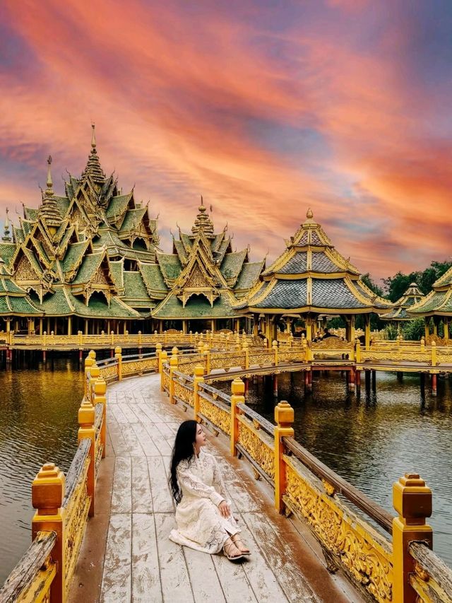 Wat Phu Khao Thong, Golden Mountain Temple ❤️