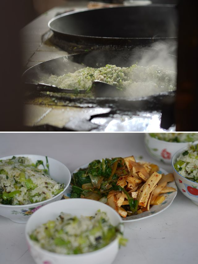 江油點燈山遠足、食齋飯