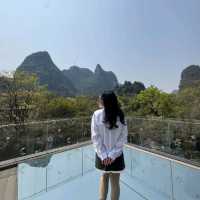 **Family Trip to Yangshuo | The Massive Mountain-View Room Took My Breath Away! ⛰**  