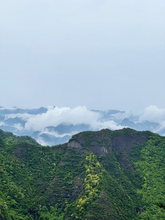 "浙江神仙居仙氣繚繞的山水秘境"