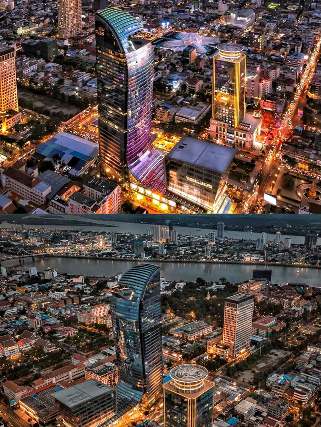 金邊瑰麗酒店360°躺看湄公河美景