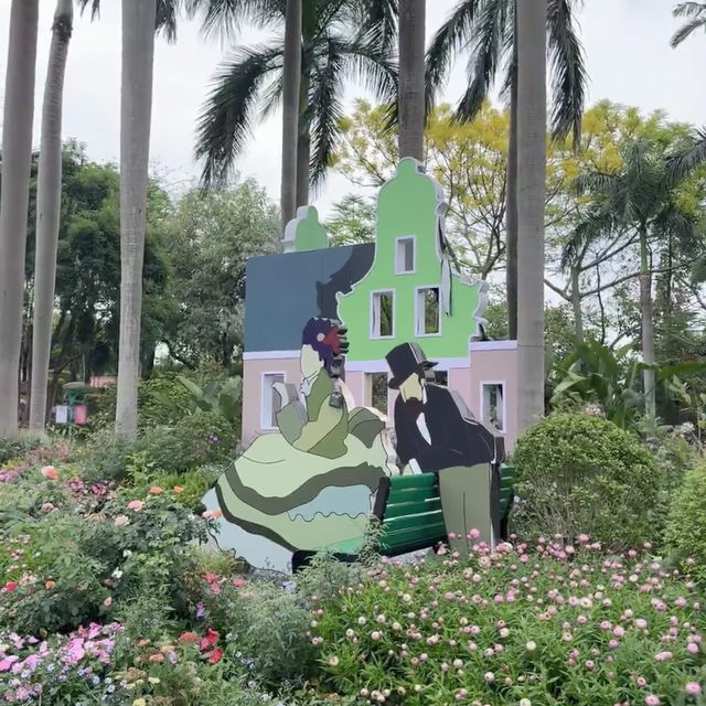 🌸廣州雲台花園｜闖入法式浪漫花園！夢幻拍照聖地