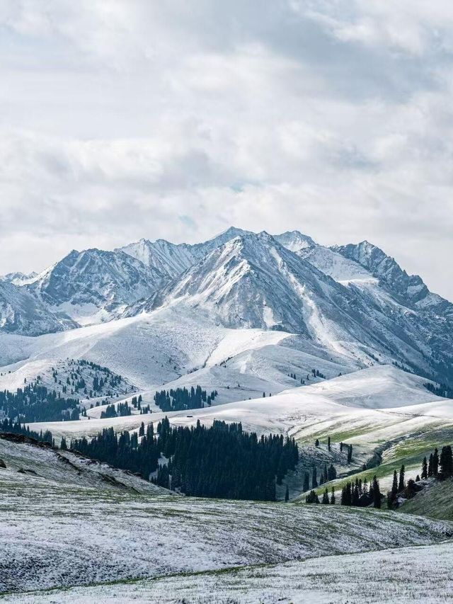 落過雪嘅喀拉峻，先係真正嘅入門級徒步勝地
