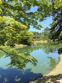 日本三大名園之一栗林公園
