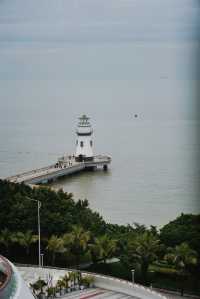 我喺珠海hea住睇海呢間海景酒店正到爆近澳門超近