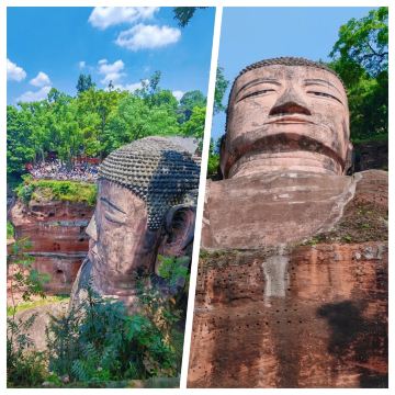 Leshan is incredibly beautiful, but I honestly don't recommend visiting in July because...