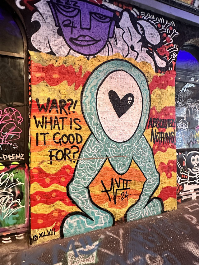 Graffiti Galore At The  Southbank Tunnels, You Haven’t Seen All Lf London Yet! 