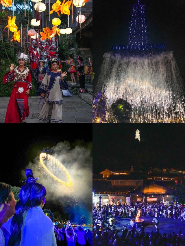 貴州隱藏副本解鎖！烏江寨夜遊開箱