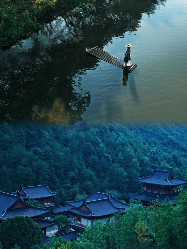 縉雲山居美宿必打卡泳池原木風超香燒餅體驗拉滿！
