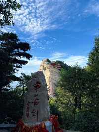 西嶽華山，勇闖華山之巔，北上西下