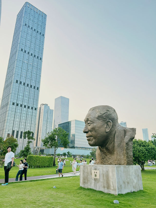 🌇 深圳人才公園｜城市天際線下的綠洲