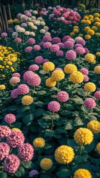 “百菊爭鋒!萬歲山驚現『花中江湖』,這波秋日浪漫藏不住了!”