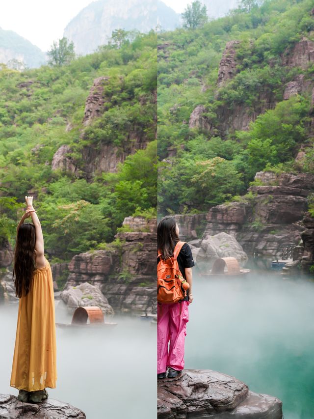 天青色等煙雨，而我在等你！山不見我，便赴焦作赴雲臺之約