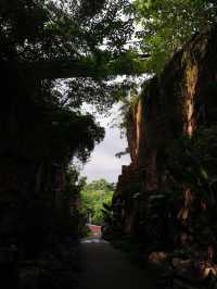 雨過天晴的自貢鳶山公園