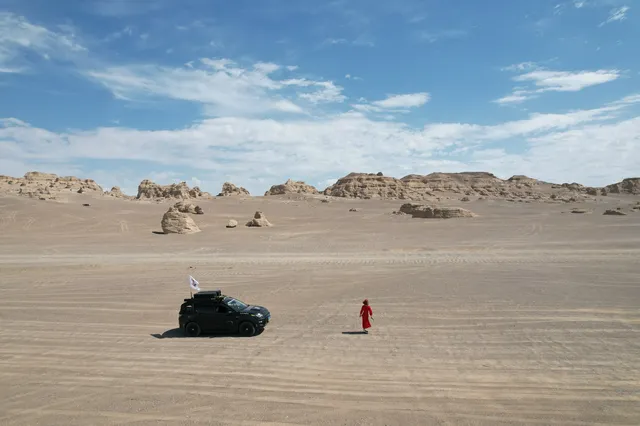 可愛的新疆大漠大海道衝啊