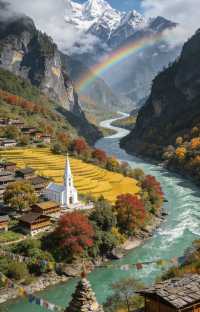 彩虹下的第一灣絕景