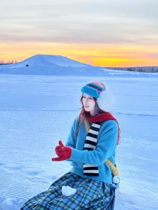 便宜衣服貴貴穿長白山雪地穿搭來啦！！