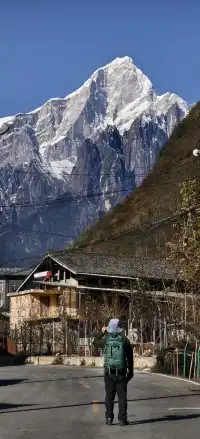 貢嘎群峰之愛德嘉：野蠻巨峰