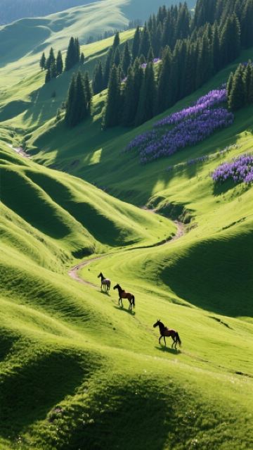 ใน Qiongkushitai คุณจะได้สัมผัสกับจังหวะชีวิตที่ดุเดือดที่สุดของทุ่งหญ้า