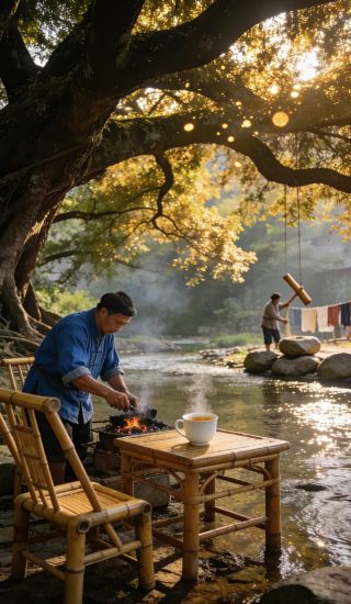 Two ways to experience Zhangzhou: Enjoy tea in Tulou (earthen buildings) and have fun on the islands.