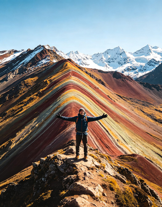 ペルーのレインボーマウンテン（Vinicunca）｜トレッキング天国の七色