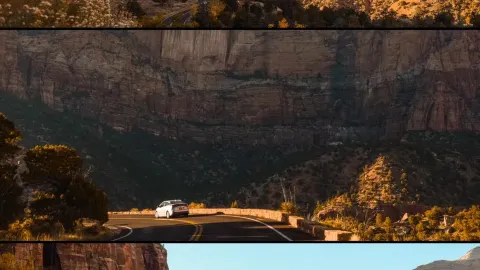 Sunset ceiling of the American West, I vote for Zion! — traveler post in Hurricane