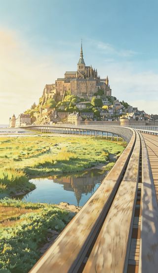 Journey to the mountains and seas · capturing the most healing travel moments in the world [anime version]