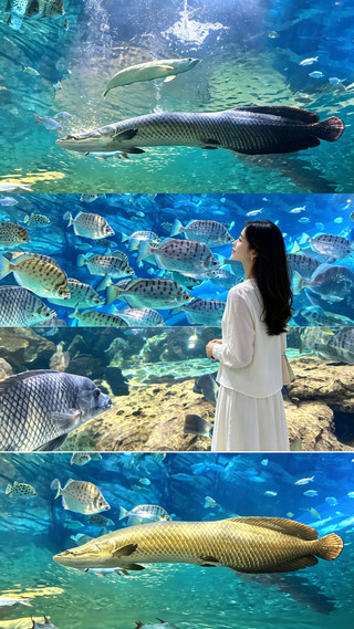 Went to Shanghai Ocean Aquarium with my bestie. It’s so beautiful, and photos here have such a high-quality feel