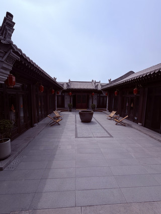 大同の古城にある四合院、居心地抜群の宿