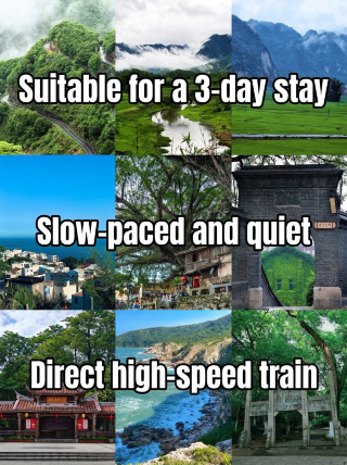 4 hidden gem cities accessible by high-speed rail: a 3-day getaway to cure all your fatigue