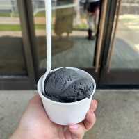 【ハワイ・オアフ島】黒い美味しいアイスクリーム