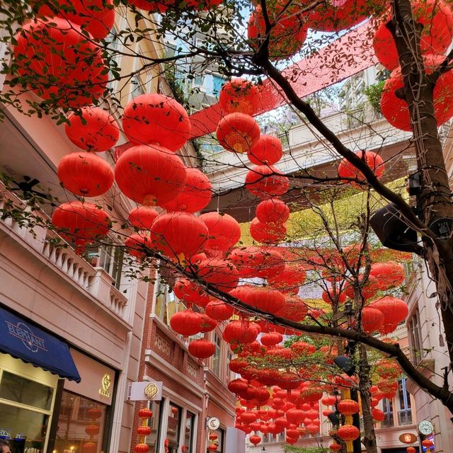 情人節，手拖手，行街街