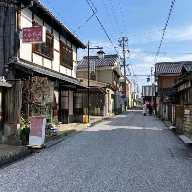 滋賀古城近江八幡散步