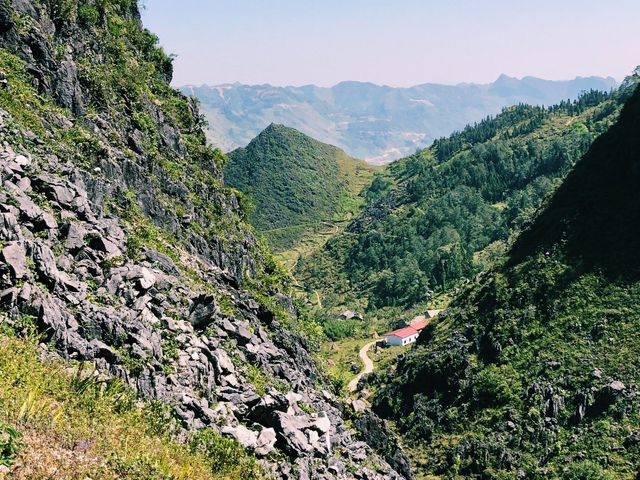 Ma Pi Leng Pass เว้นทาง roadtrip ฮ่าซาง เวียดนาม