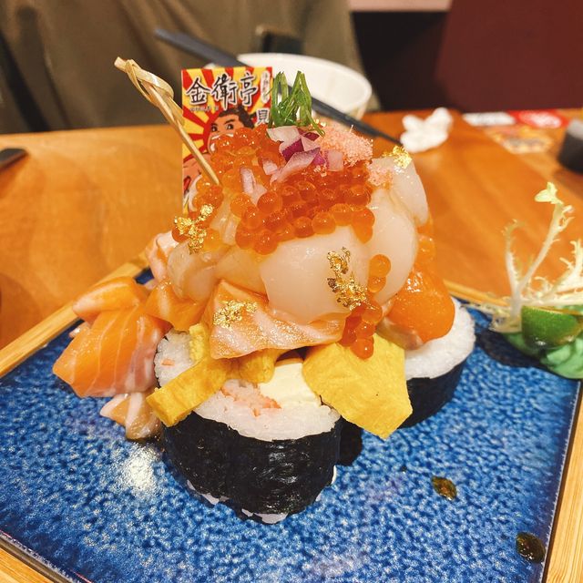 🌟台中日料｜金衛亭 浮誇系生魚片壽司 超大份量 