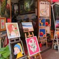 打卡深圳一個繽紛色彩村☞大芬油畫村🎨