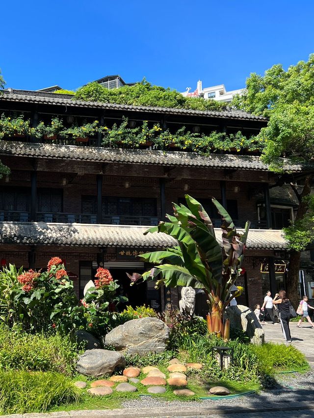 深圳一日遊，結合現代化和古舊建築的甘坑古鎮