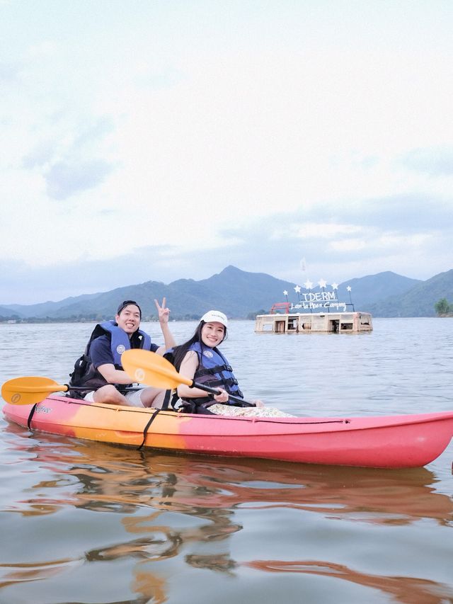 ปาท่องโก๋ ที่พักสุดชิวริมอ่างเก็บน้ำลำตะเพิน