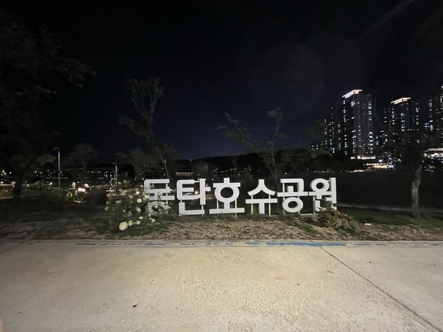 주말 나들이로 동탄 호수공원 루나쇼 🔥