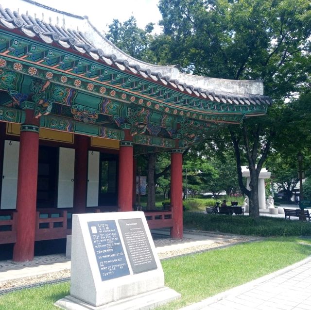 아 경상감영공원.. 달구벌에 불볕더위를 걷다..