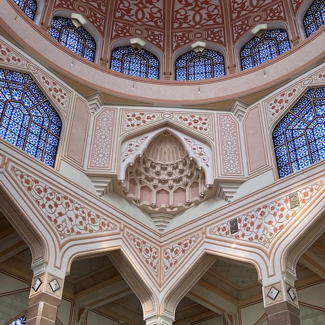 Beautiful Pink Mosque