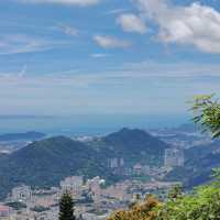 Amazing view from top of the penang hill