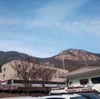 계룡산 동학사 상점가 수통골입구 팬션투어