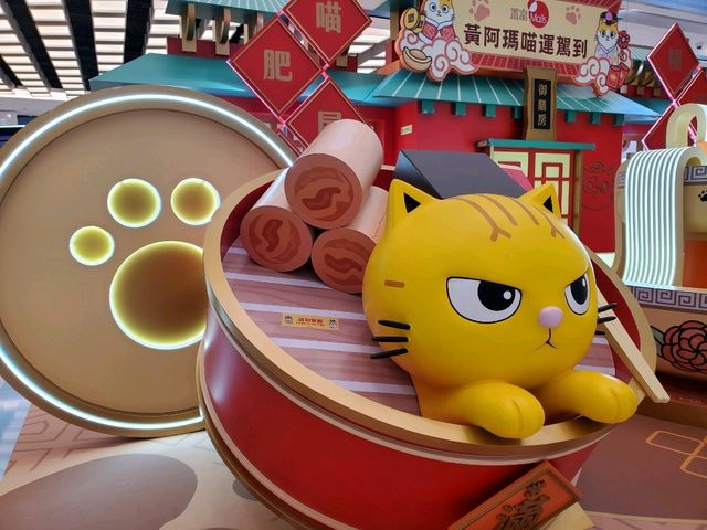 嘩~貓界皇帝「黄阿瑪」呀！