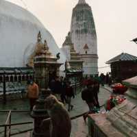 カトマンズのSwoyambhu Mahachaitya