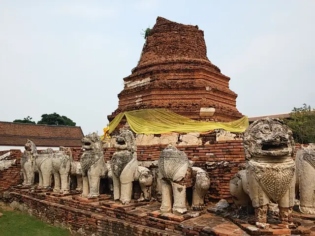 วัดธรรมิกราช เมื่องกรุงเก่า