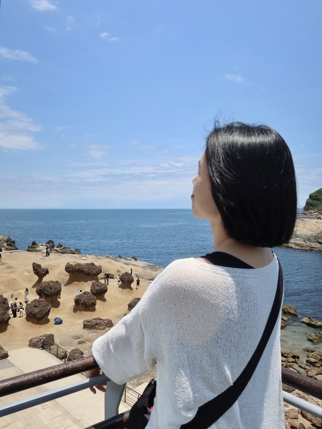 기암괴석이 가득한 대만의 지질공원 ‘예류지질공원‘