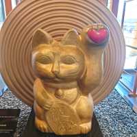 巨大招き猫「おたふく」